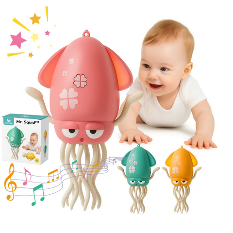 Mr. Squid® - A lula dançarina que estimula seu bebê!